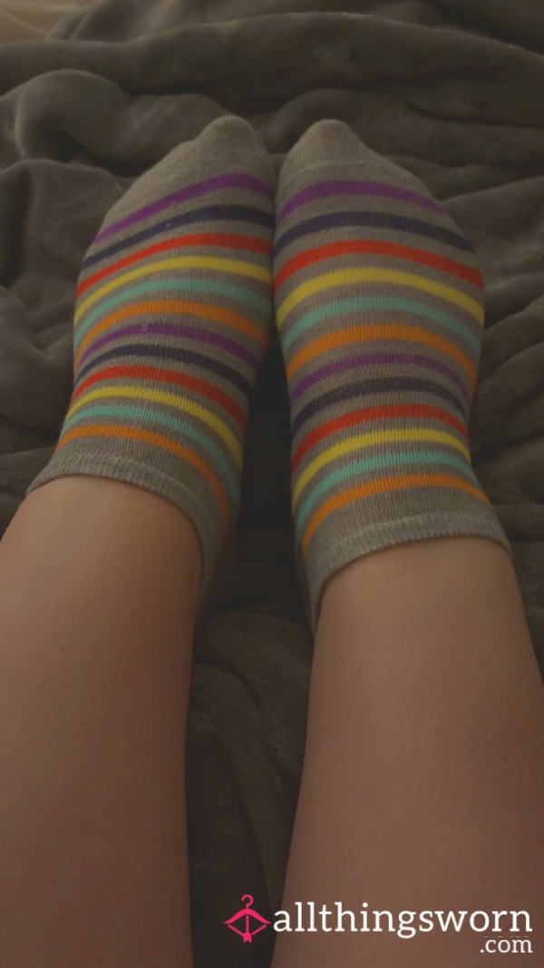 Grey Stripe Socks