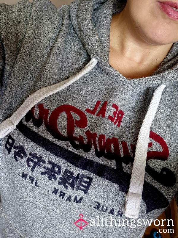 Grey Superdry Hoodie