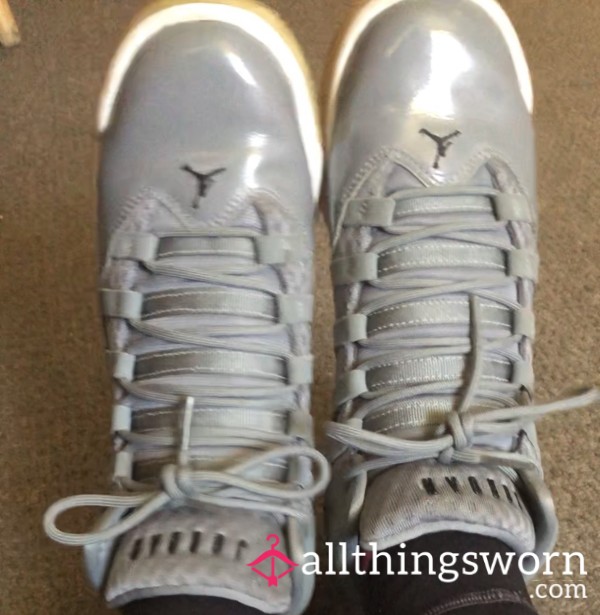 Grey Sweaty Jordan’s