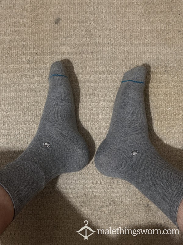 Grey Sweaty Smelly Socks