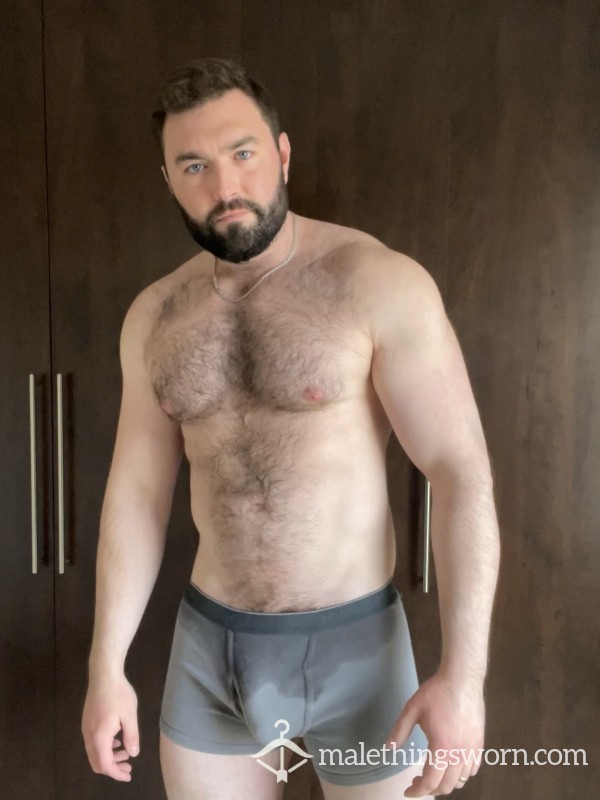 Grey Sweaty Underwear