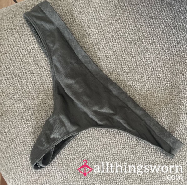 Grey Thongs
