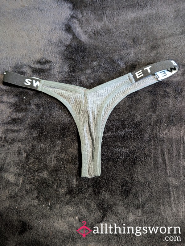 Grey Thongs