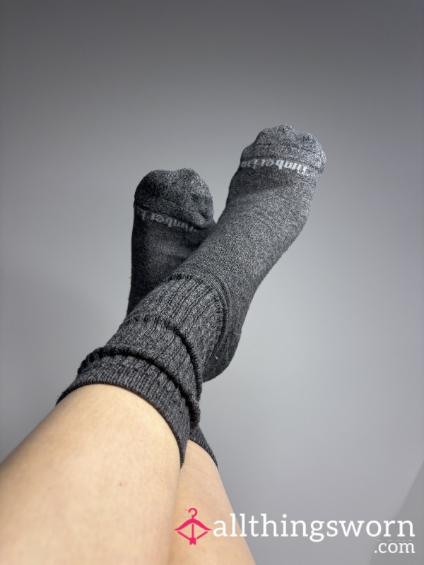 Grey Timberland Socks