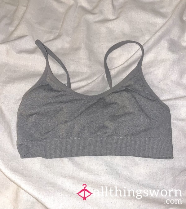 Grey Training Bra From School