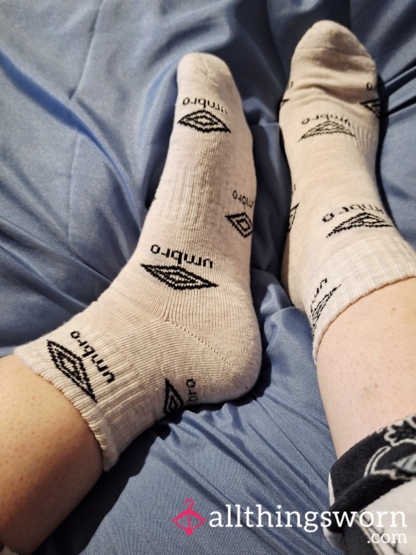 Grey Umbro Socks