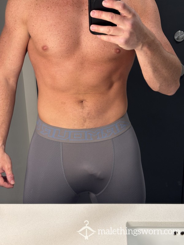 Grey Under Armour Compression Pants