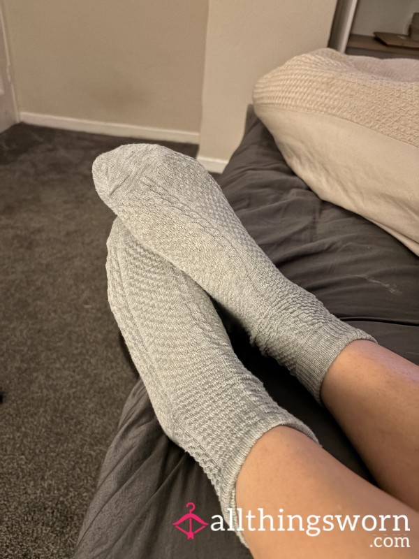 Grey Used Socks