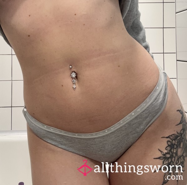 Grey Used Thong