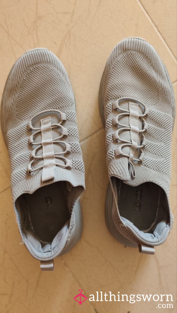 Grey Used To Death Sneakers