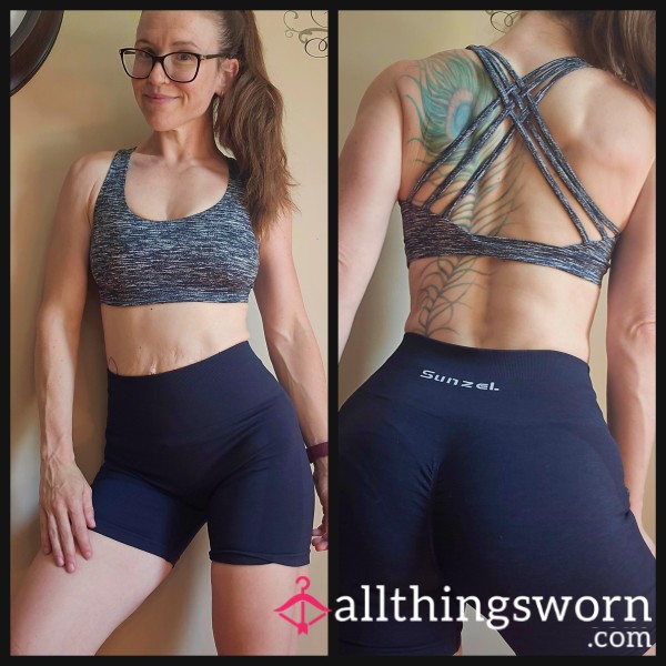Grey Victoria Sports Bra