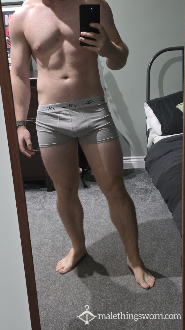 Grey Well Worn Boxers