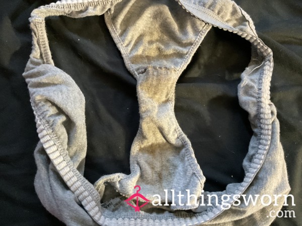 Grey Worn Underwear