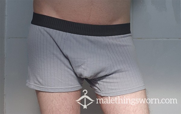 Greyish/blueish Cotton Underwear 24hr Wear
