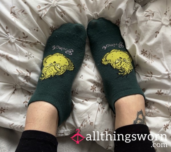 Grinch Christmas Socks