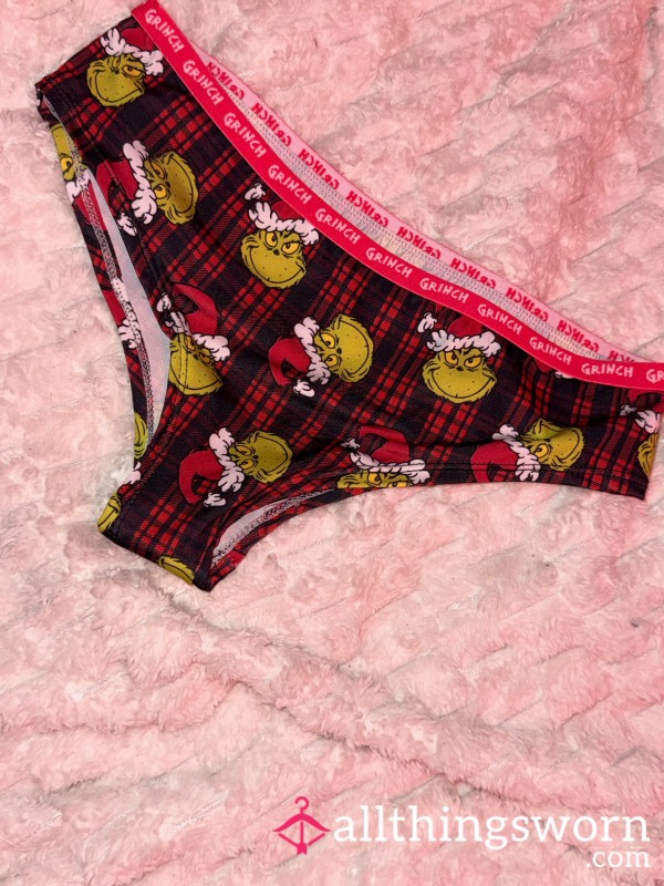 Grinch Panties ~ Visible Wear • M