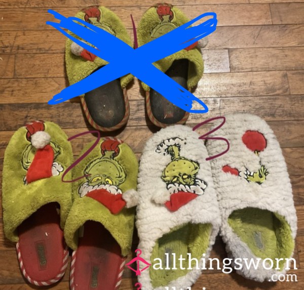 Grinch Slipper Collection