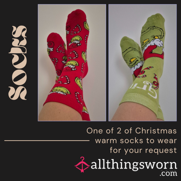 Grinch Socks To Wear