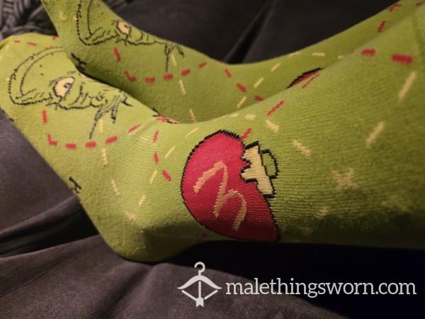 Grinch Socks
