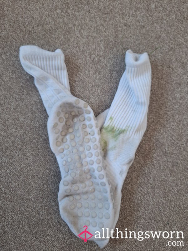 Grippy Stained Sports Socks