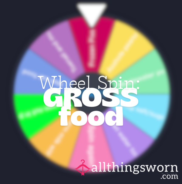 GROSS 🤢 Food Wheel Spin