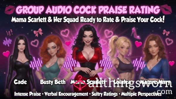 Group Audio Praise D*ck Rating