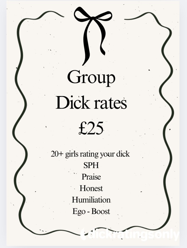Group D*ck Rate