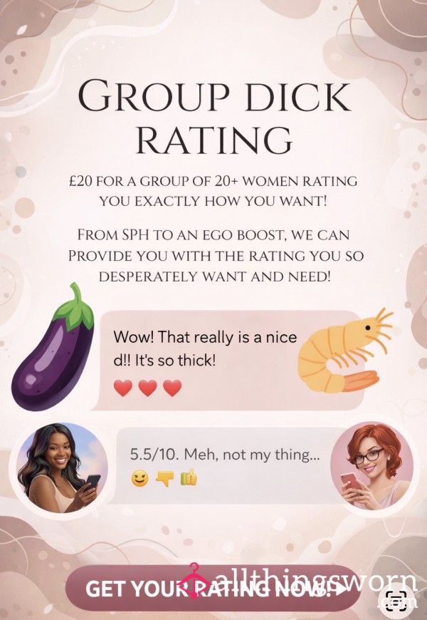 Group D*ck Rating 🍆💦