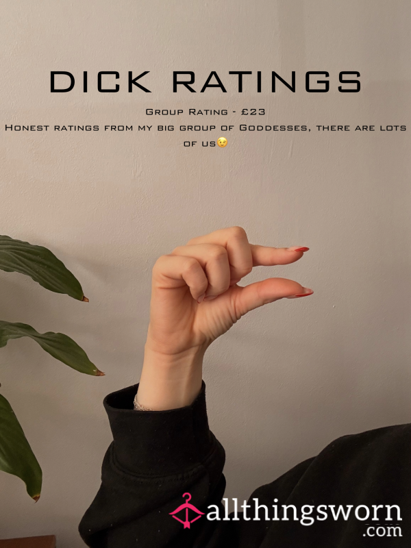 !!Group D*ck Rating!!