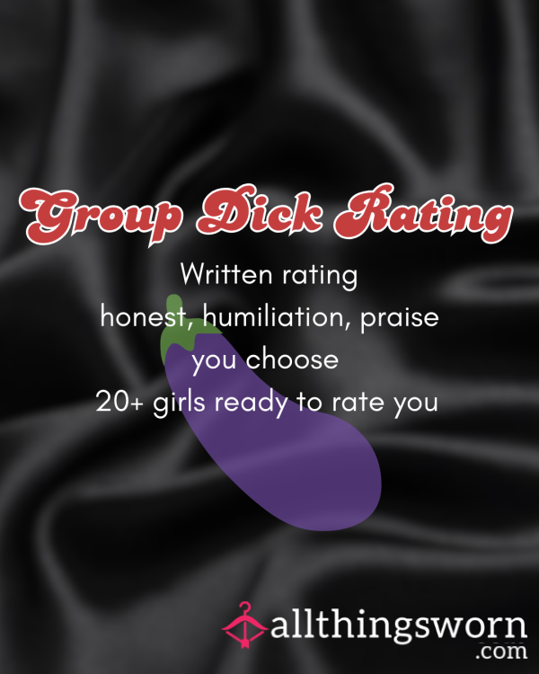 Group D*ck Rating