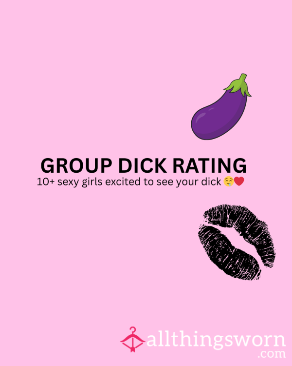 GROUP D*ck RATING