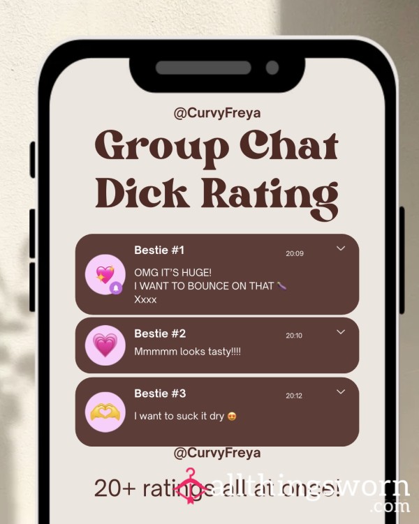 Group D*ck Rating