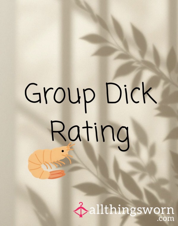 Group D*ck Rating