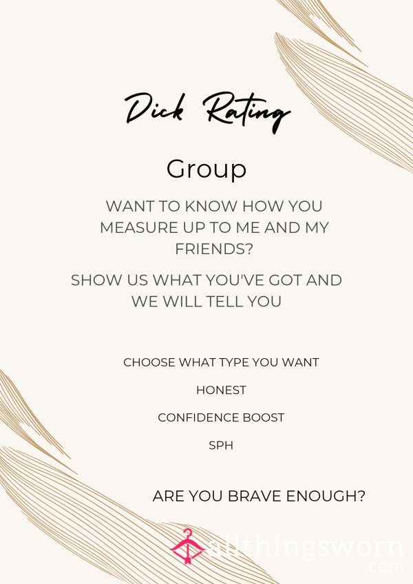 Group D*ck Rating 🍆