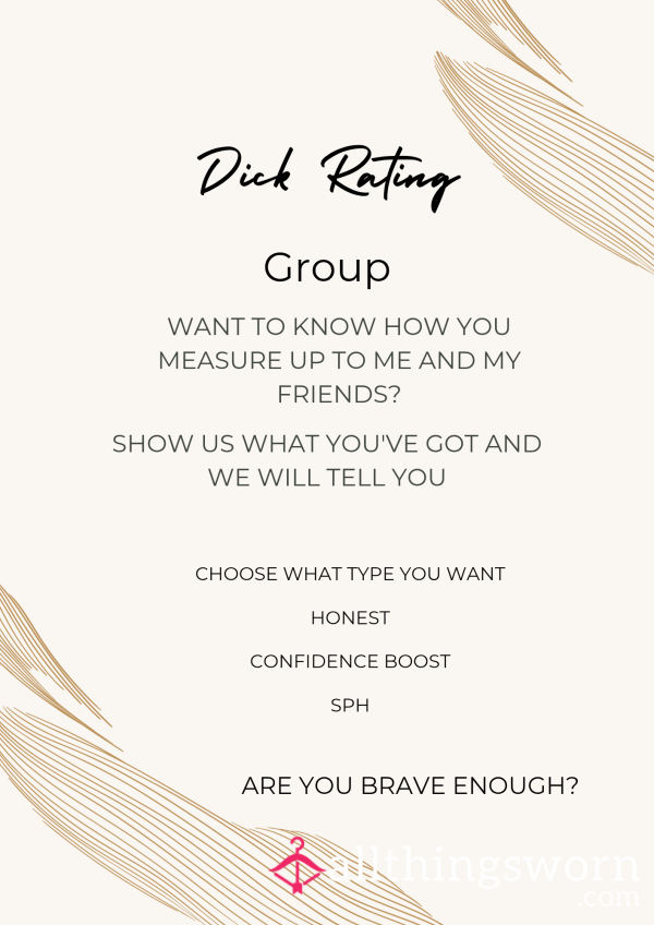 Group D*ck Rating