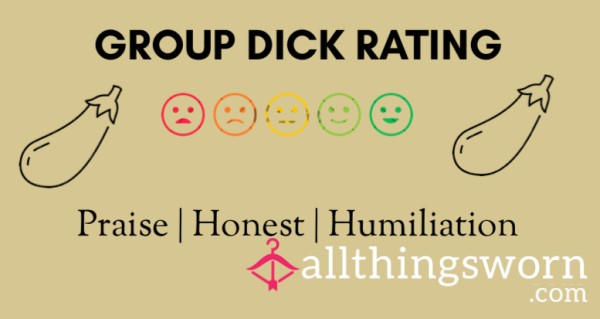Group D*ck Rating