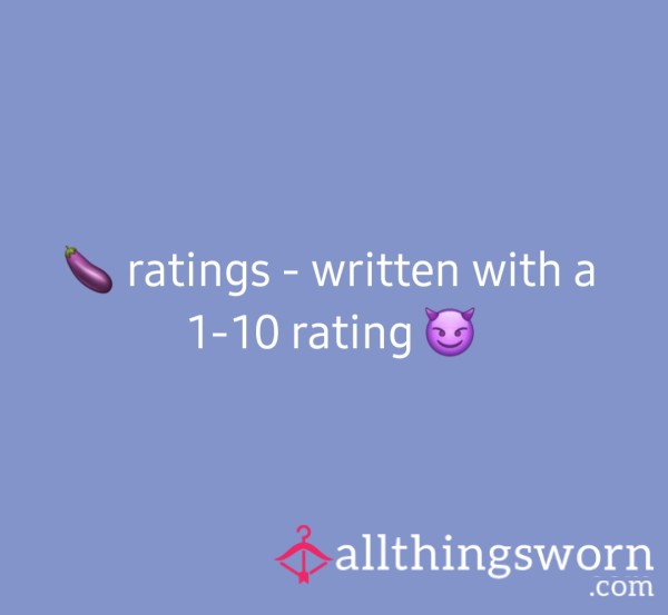 D*ck Rating
