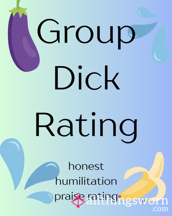 Group D*ck Rating 🍆