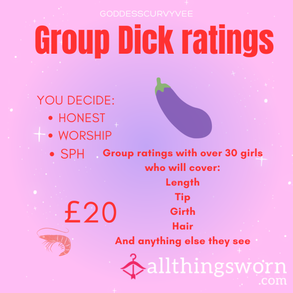 Group D*ck Rating With The Girls