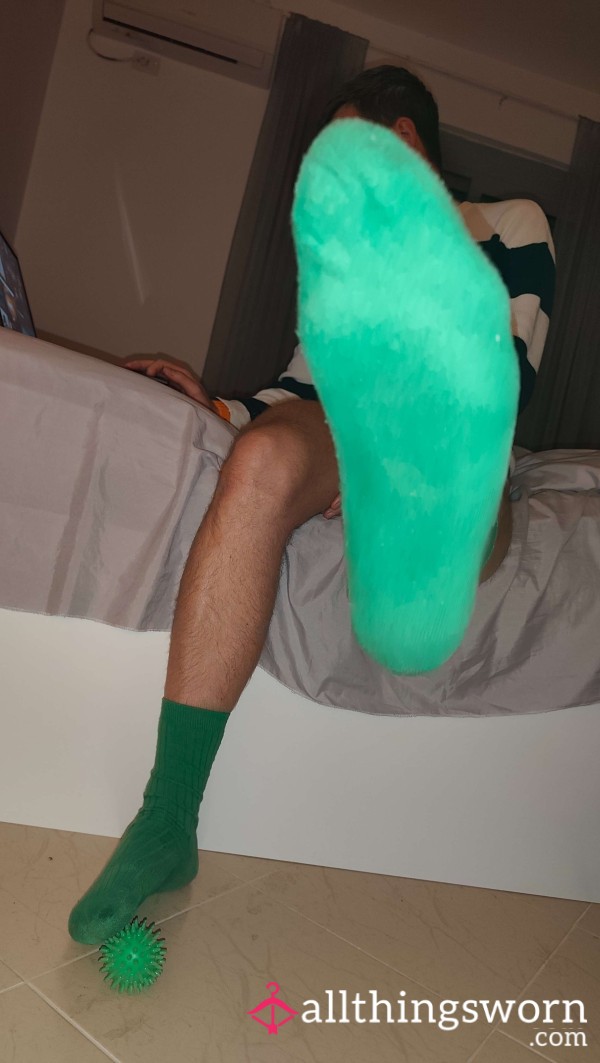 Grren Socks From My S**y Bf