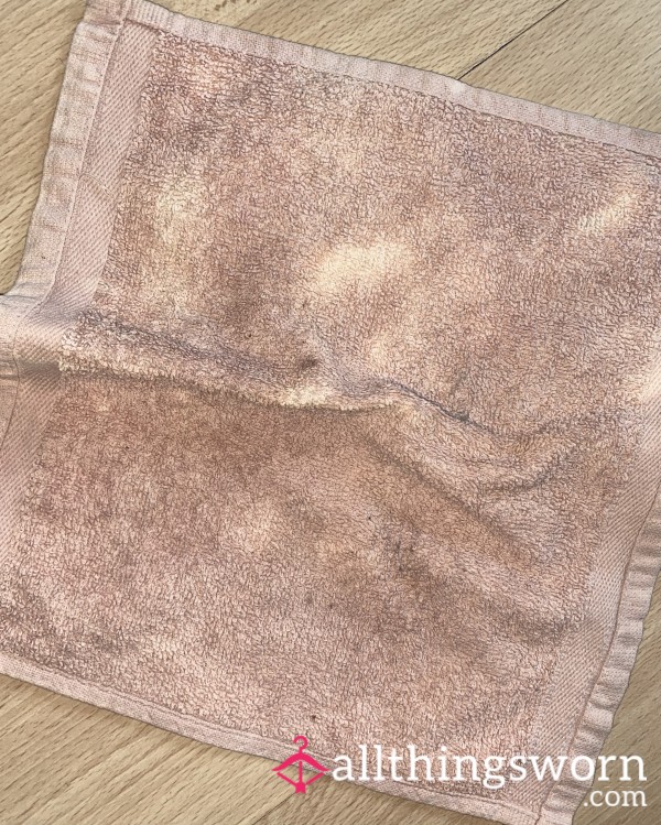 Grubby Gym Goddess Pu**y Cloth - Stained😋💦
