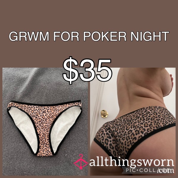 GRWM FOR POKER NIGHT