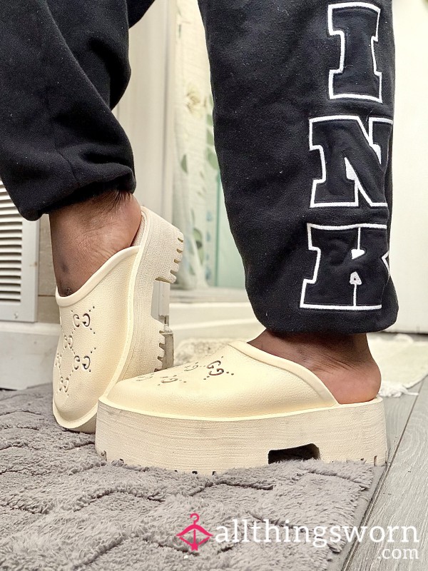 Gucci Worn Mules