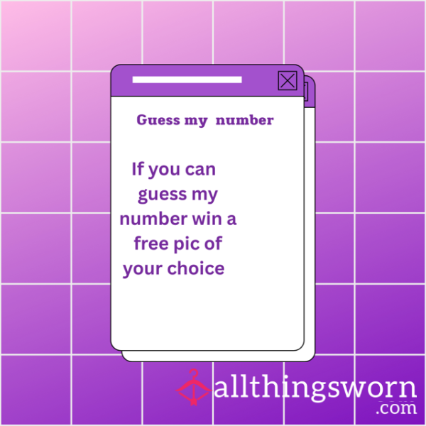 Guess My Number Winner