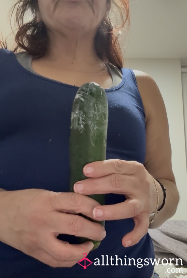 Guess What I Did With This Huge Zucchini? It Wasn’t Dinner 😉