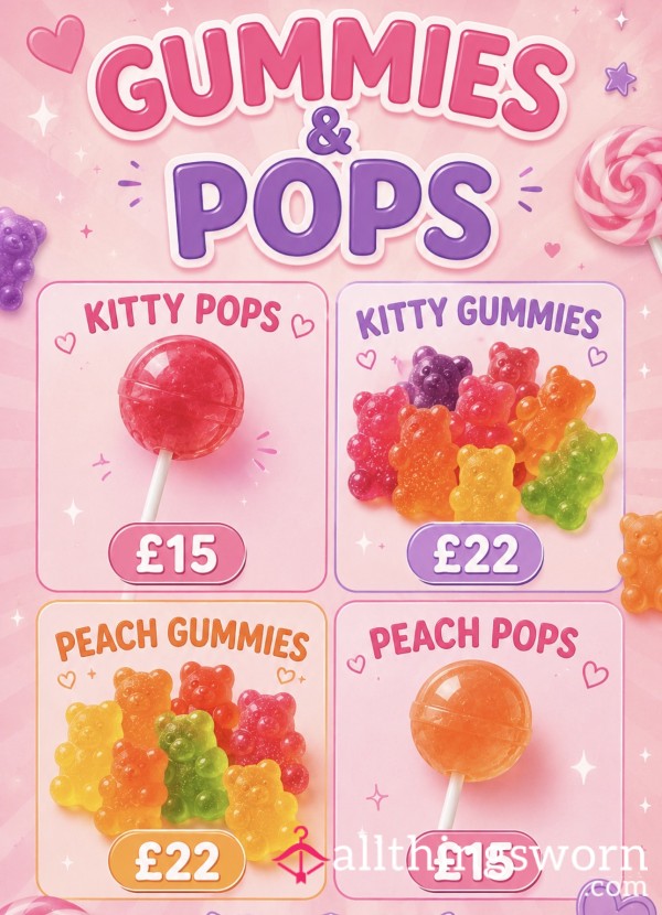 🍭 Gummies & Pops 🍬