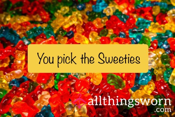 Gummies & Sweeties - Soaked/chewed, Crushed