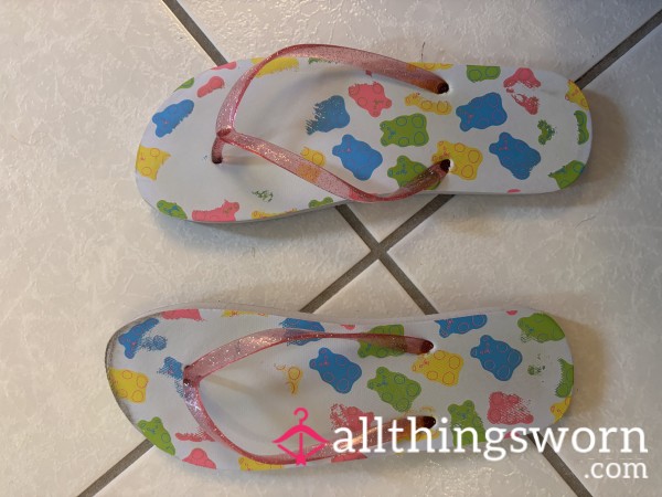 Gummy Bear Flip Flops