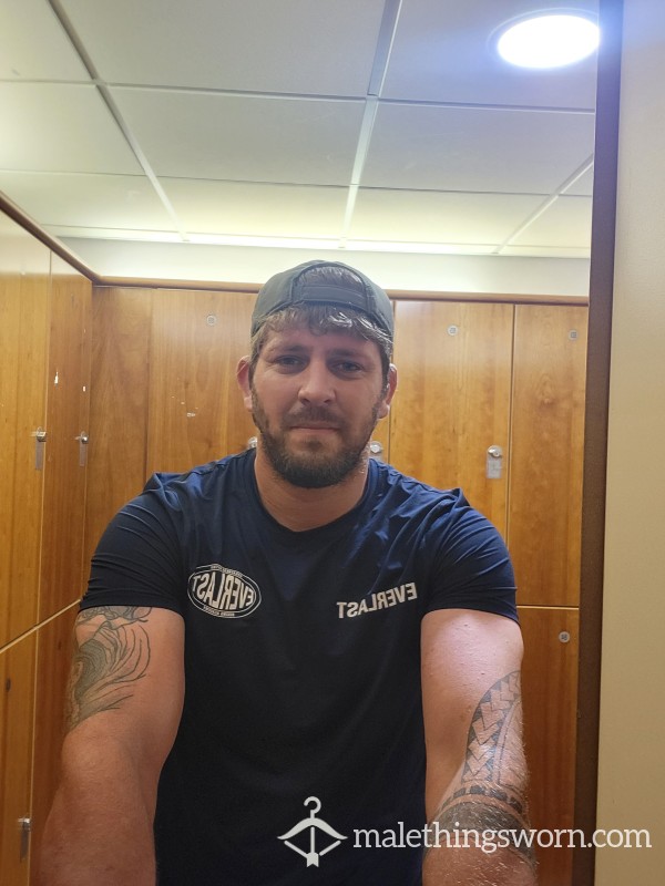 Gym Baseball Cap, Worn, Sweaty