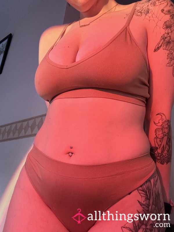 Gym Bra And Thong Set